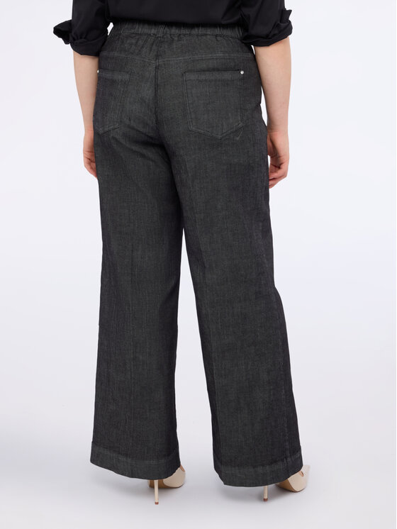 Fiorella Rubino Fiorella Rubino Jeansy P415T005008N033 Czarny Regular Fit