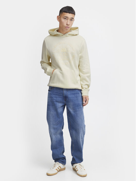 Blend Blend Суитшърт 20716546 Екрю Regular Fit