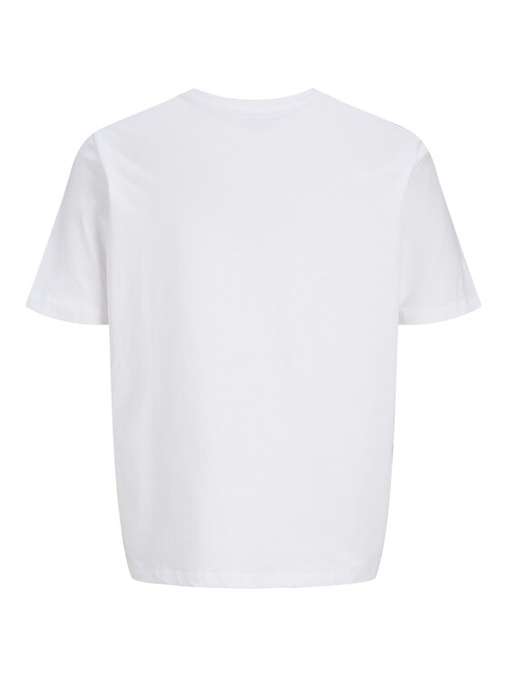 Jack & Jones Jack & Jones Tricou Honolulu 12288088 Alb Regular Fit
