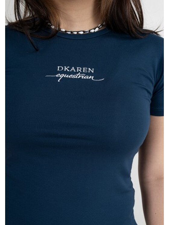 DKaren Sport DKaren Sport Bluzka EQ31 Granatowy Classic Fit