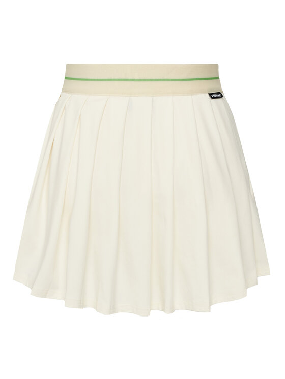 Ellesse Ellesse Spódnica plisowana SGZ21968904 Écru Regular Fit