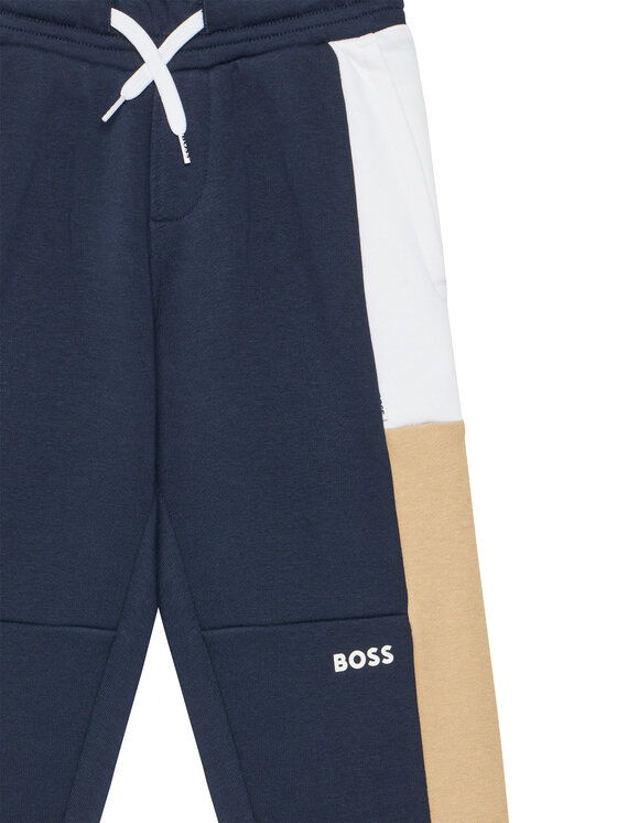 BOSS BOSS Pulóver J51966 S Sötétkék