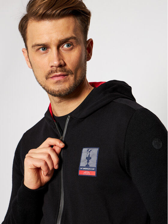 North Sails North Sails Світшот PRADA Gore 451006 Чорний Regular Fit