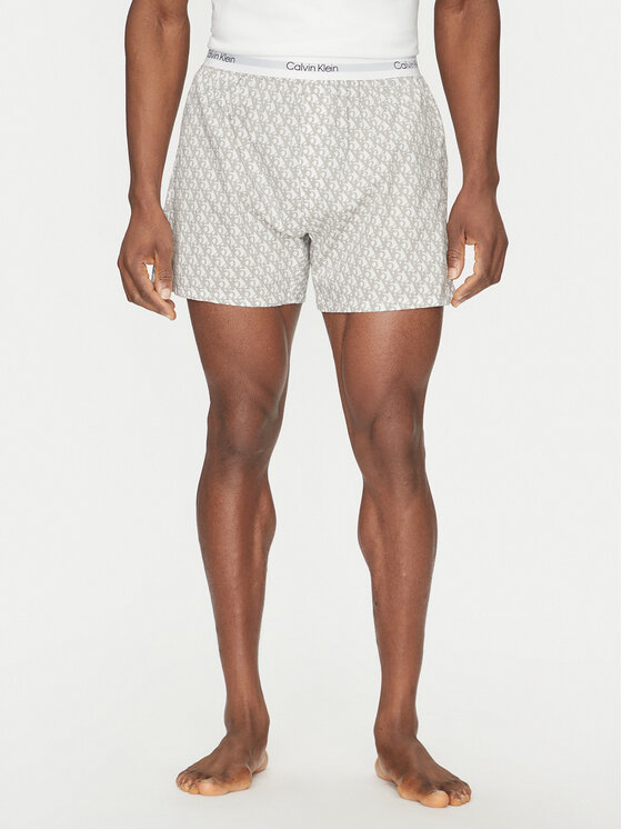 Calvin Klein Underwear Boxerky LV00NM2831 Sivá