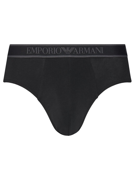 Emporio Armani Underwear Emporio Armani Underwear Set od 3 para muških slip gaća EM000369 AF10779 MC198 Siva