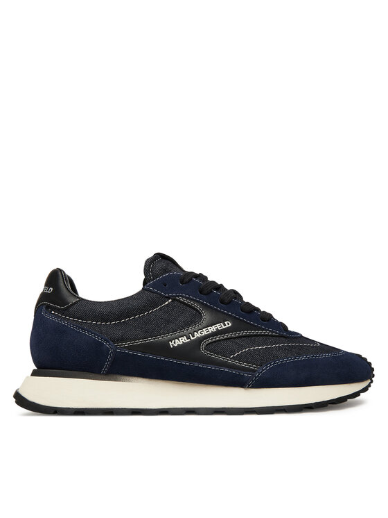 KARL LAGERFELD KARL LAGERFELD Sneakersy KL51124D Granatowy
