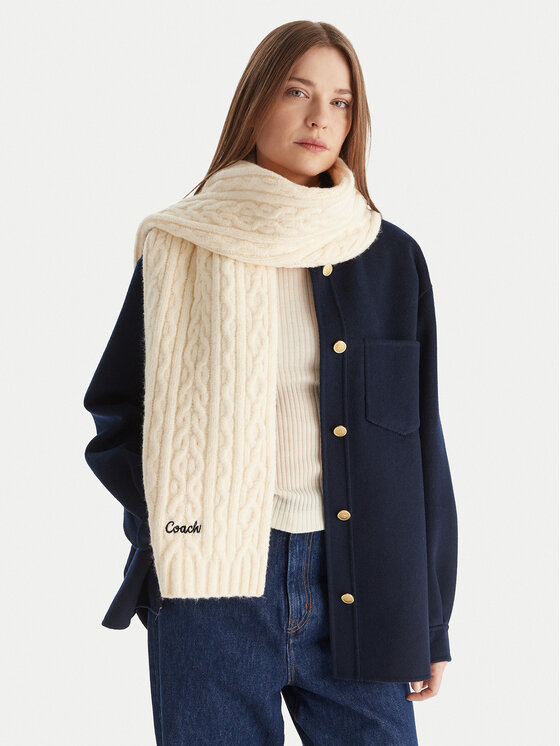 Coach Coach Šalikas CCL89 Écru