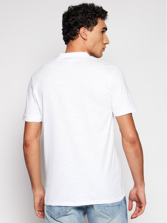 Polo Elight 12182651 Bianco Regular Fit