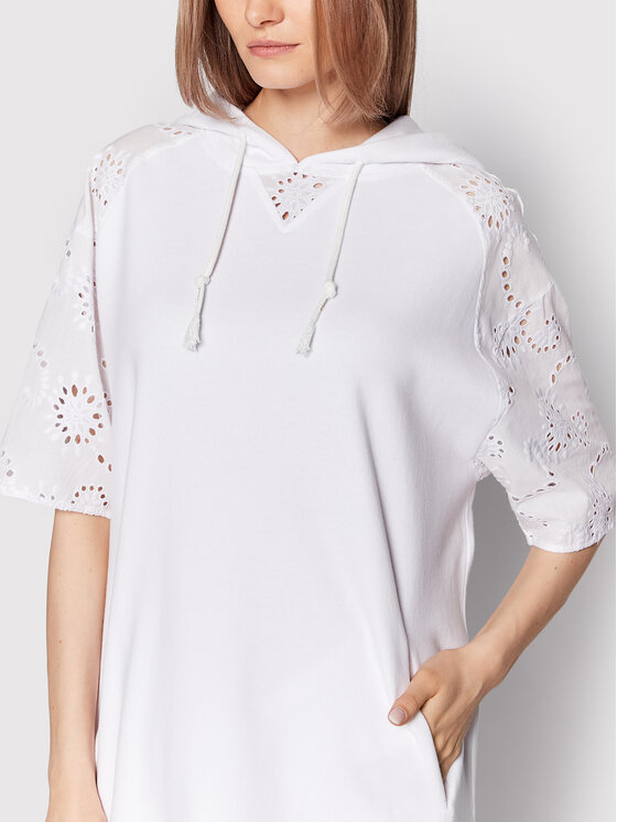 Vestito di maglia Efi 50469187 Bianco Regular Fit