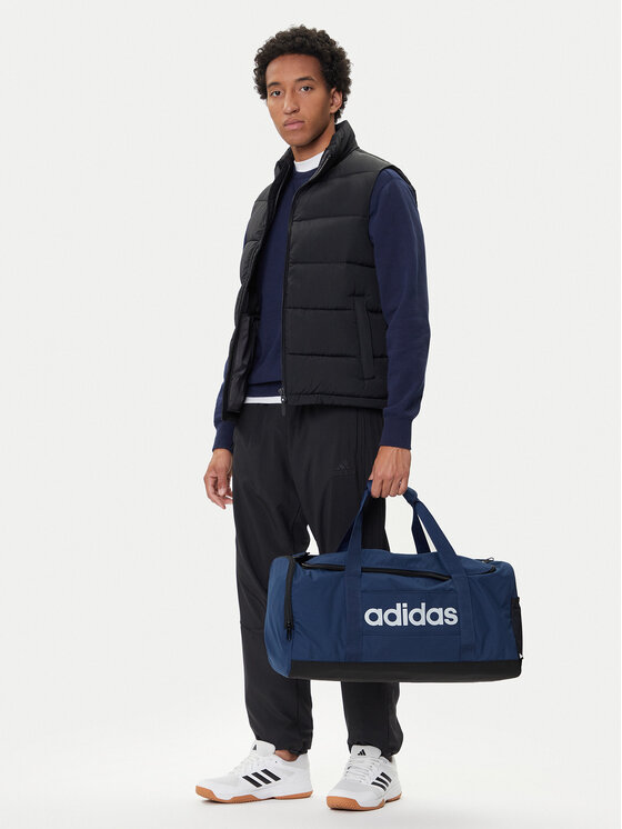 adidas adidas Táska Linear Duffel Medium IN6116 Sötétkék