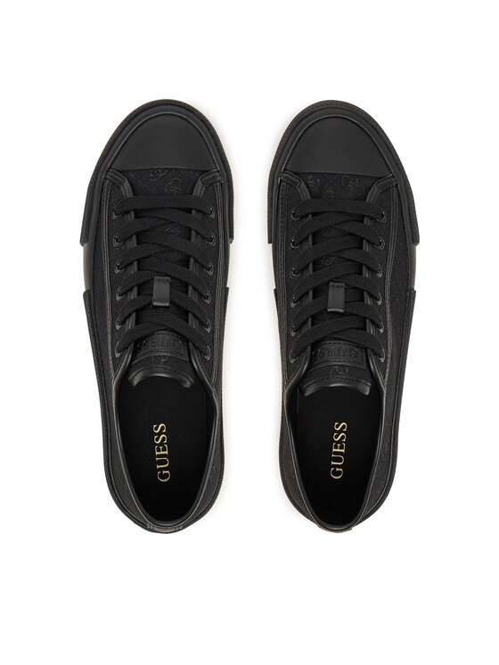 Guess Guess Sneakers aus Stoff FLJCR2 FAL12 Schwarz