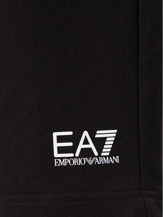 EA7 Emporio Armani EA7 Emporio Armani Pantaloni scurți sport 8NPS65 PJVRZ 1200 Negru Regular Fit