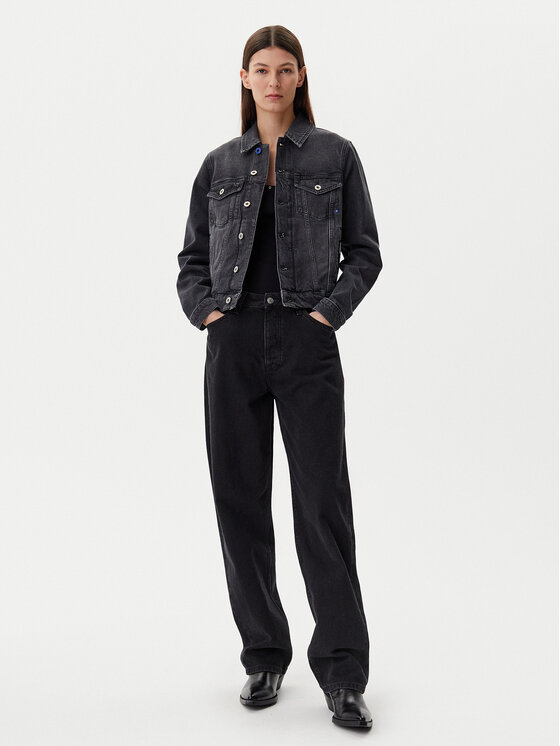 Karl Lagerfeld Jeans Karl Lagerfeld Jeans Τζιν μπουφάν A1W14012 Γκρι Regular Fit