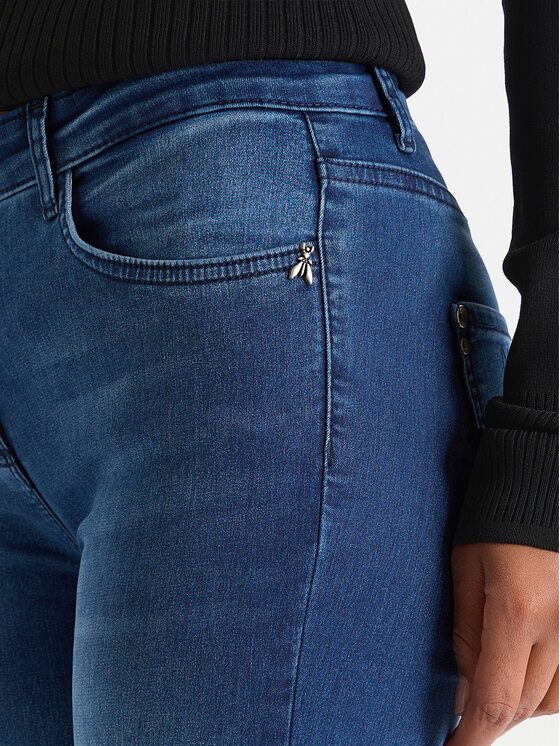 Patrizia Pepe Patrizia Pepe Jeans hlače CP0509/D1HIB-C920 Mornarsko modra Slim Fit