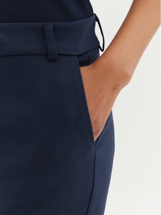 Rinascimento Rinascimento Текстилни панталони CFC0122741003 Тъмносин Regular Fit