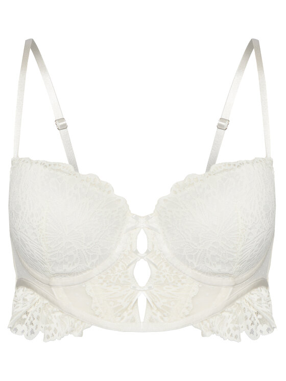Hunkemöller Hunkemöller Melltartó alsó huzallal 302382 Ekru