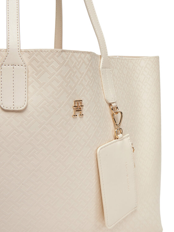 Tommy Hilfiger Tommy Hilfiger Сумка Th Distinct Tote Mono AW0AW17195 Бежевий
