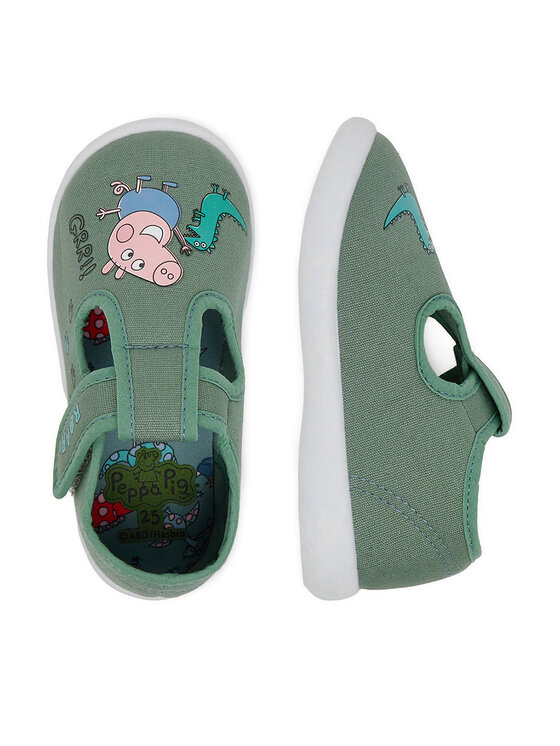 Peppa Pig Peppa Pig Papuče CEO-CM-AW25-334PP Zelena