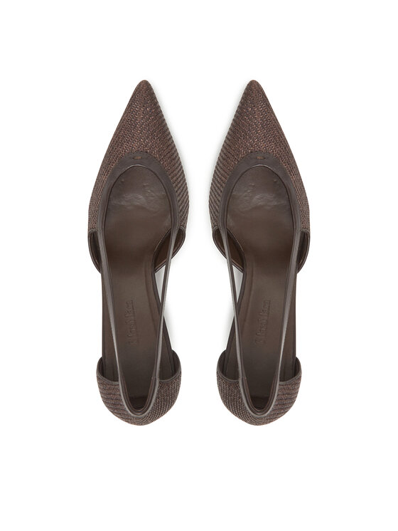 Max Mara Max Mara Scarpe stiletto Strawpump 2514521312600 Marrone