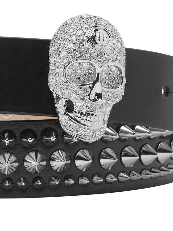 PHILIPP PLEIN PHILIPP PLEIN Pasek 22167 Srebrny