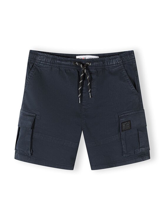 minoti minoti Szorty 29SHORT262 Granatowy Regular Fit