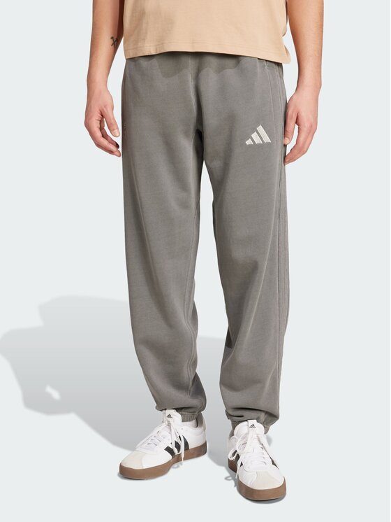 adidas adidas Spodnie materiałowe 151405 Czarny Loose Fit