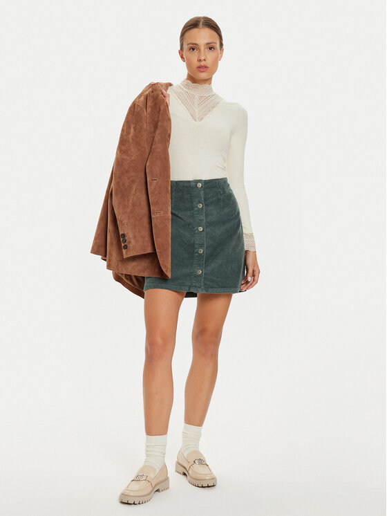 ONLY ONLY Majica Tilde 15207788 Bež Stretch Fit
