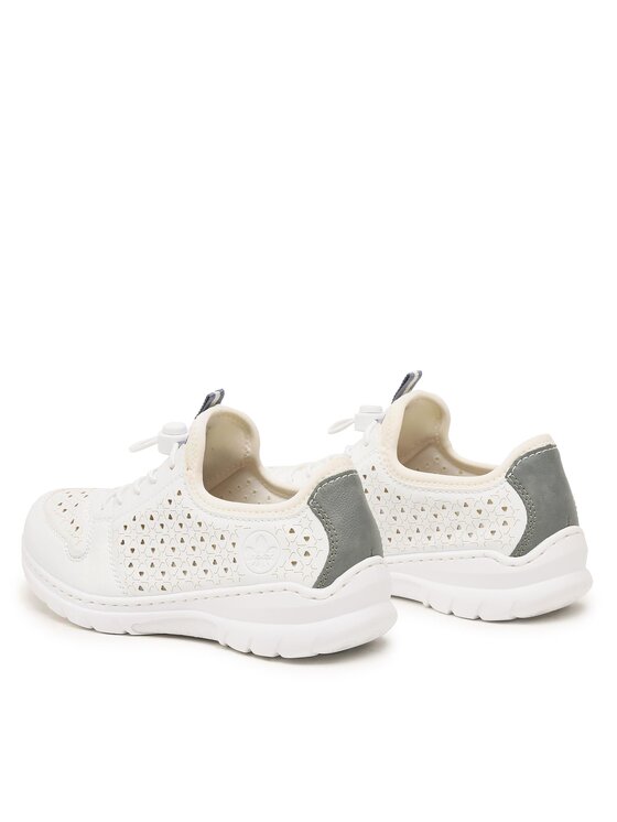 Rieker Rieker Sneakersy L3288-80 Bílá