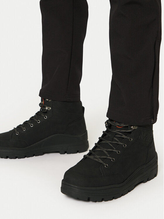 Napapijri Napapijri Schnürstiefeletten Herb NP0A4IJH Schwarz