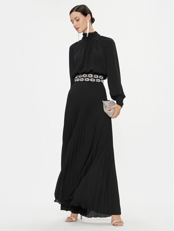 Elisabetta Franchi Elisabetta Franchi Μπλουζάκι CA-011-37E2-V380 Μαύρο Regular Fit