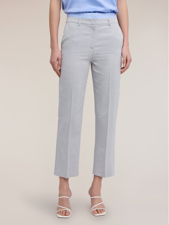 Motivi Motivi Pantaloni di tessuto P052Q004452N0S3 Grigio Regular Fit