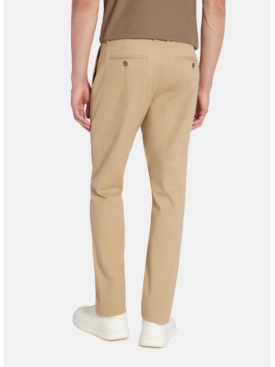 Pako Lorente Pako Lorente Spodnie materiałowe P25WB-WX-001 Beżowy Classic Fit