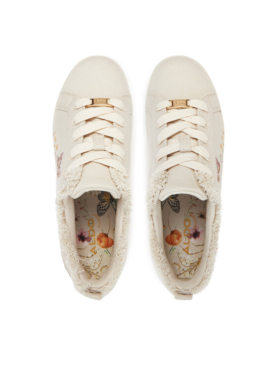 Aldo Aldo Sneakersy Wild Flowers 13918581 Beżowy