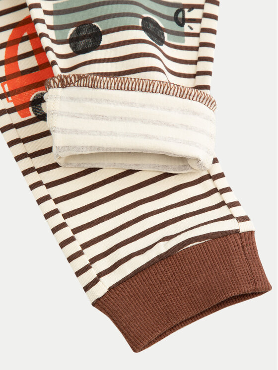 Coccodrillo Coccodrillo Долнище анцуг ZC4122101MBN Кафяв Regular Fit
