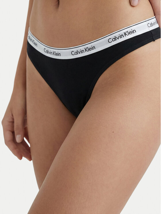 Calvin Klein Underwear Calvin Klein Underwear Komplet stringów LV00QD5221 Czarny