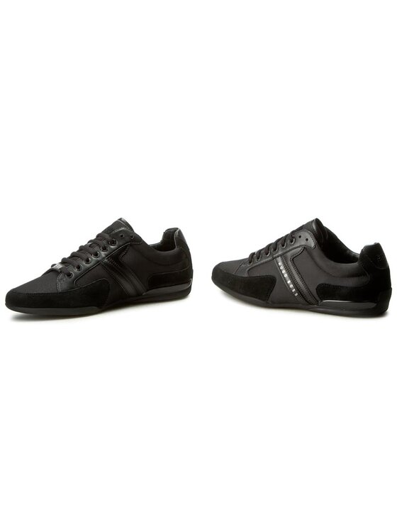 Boss green spacit trainers black store