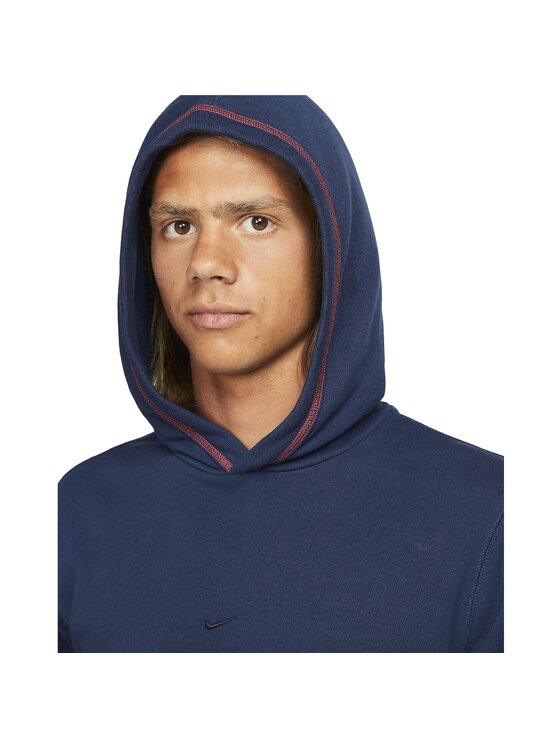 Nike Nike Bluza Nike FC Fleece Hoodie Granatowy Regular Fit
