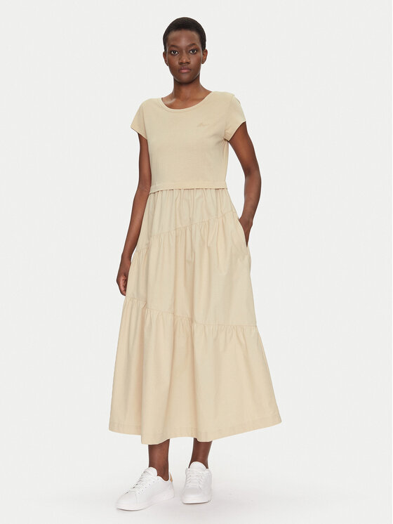 BOSS BOSS Kasdieninė suknelė C_Enesi_2 50536742 Smėlio Regular Fit