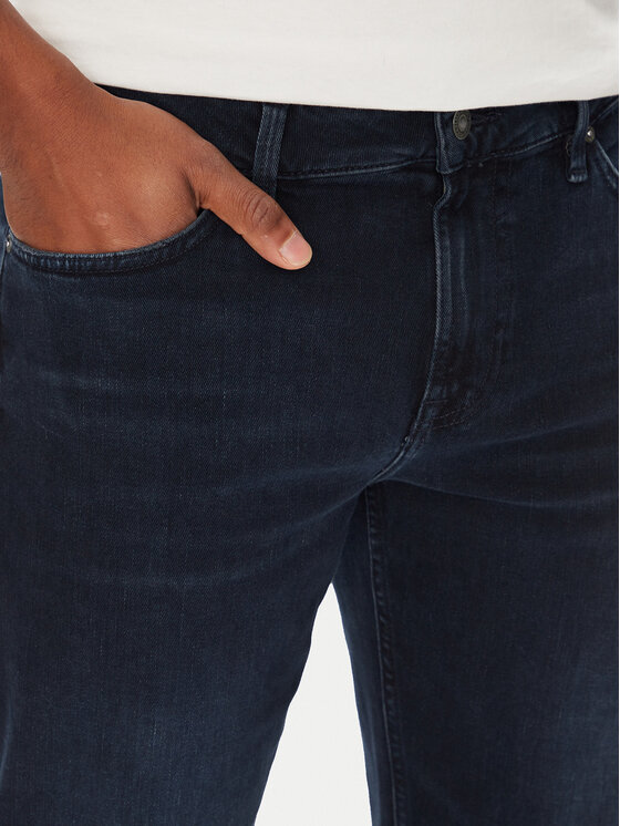 Guess Guess Jeansy M5YAN2 D5Q91 Tmavomodrá Slim Fit