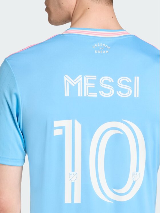 adidas adidas Koszulka techniczna Inter Miami CF 25/26 Third Messi Jersey Błękitny Slim Fit