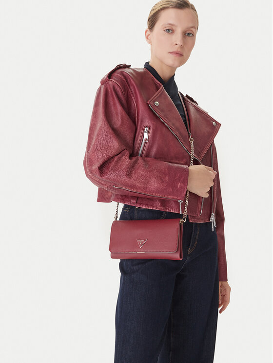 Guess Guess Ročna torba Noelle II Mini HWZG96 72750 Rdeča