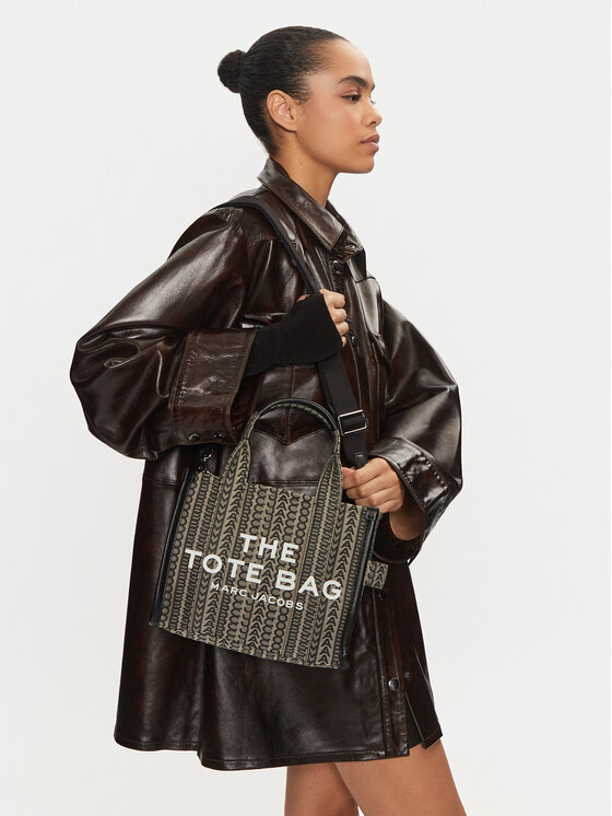 Marc Jacobs Marc Jacobs Rankinė The Monogram Small Tote Bag H077M01RE21 Smėlio