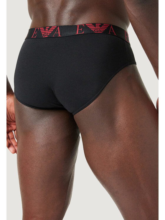 Emporio Armani Underwear Emporio Armani Underwear Boxer 3 PACK BRIEF Rosso