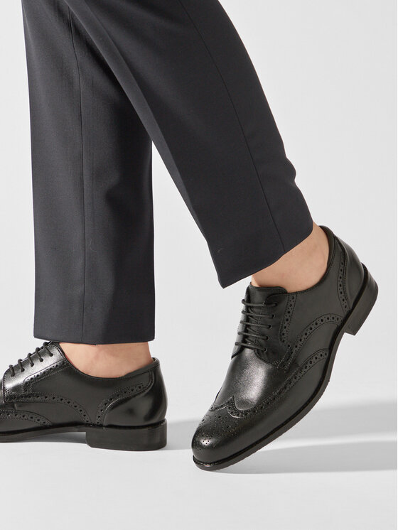 Clarks Clarks Poltopánky Craft Arlo Limit 261714527 Čierna