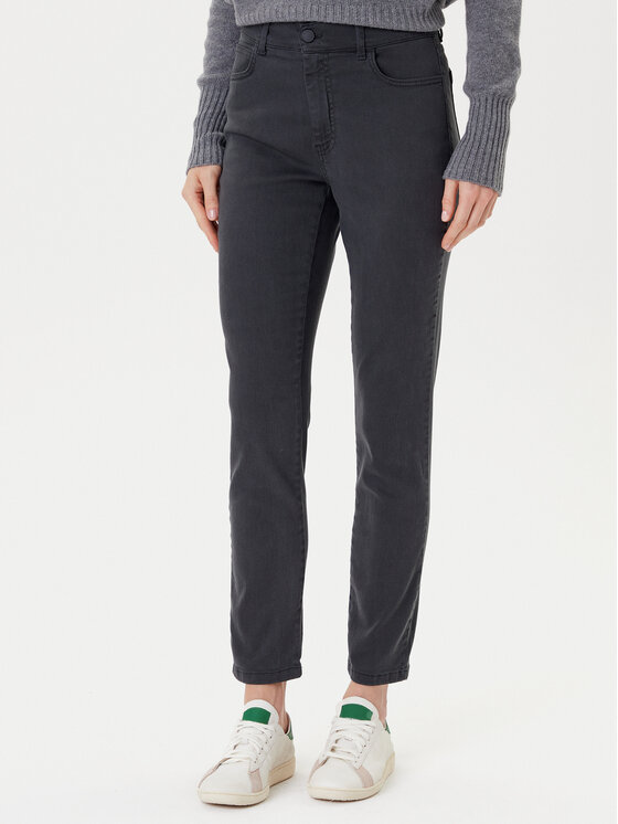 Marella Džínsy Ovada 2523136035 Sivá Slim Fit
