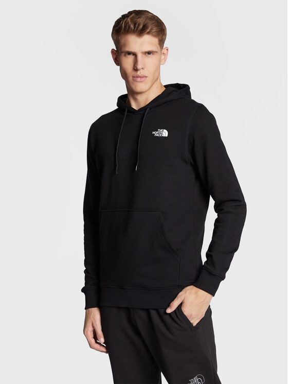 The North Face Mikina Simple Dome NF0A7X1J Čierna Regular Fit