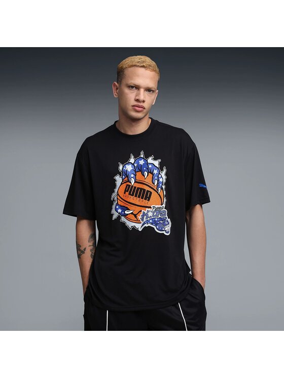 Puma Puma T-Shirt 632891 Czarny Regular Fit