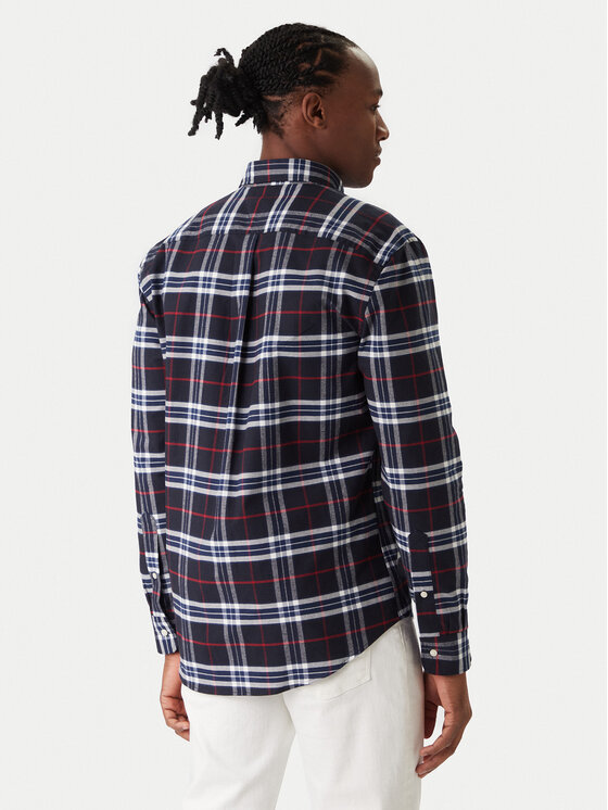 Tommy Hilfiger Tommy Hilfiger Риза MW0MW40894 Тъмносин Regular Fit