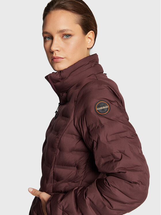 Napapijri Napapijri Übergangsjacke Alvar NP0A4GRE Dunkelrot Regular Fit
