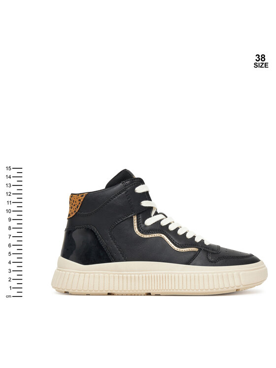 Geox Geox Sneakersy J Laquinny J56M3B 05402 C0531 D Czarny